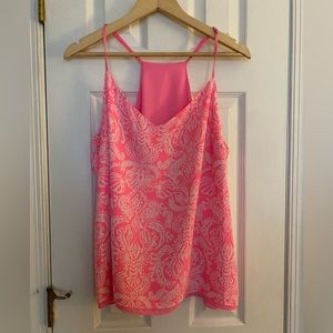 Lilly Pulitzer Dusk Top Reversible in Havana Pink
